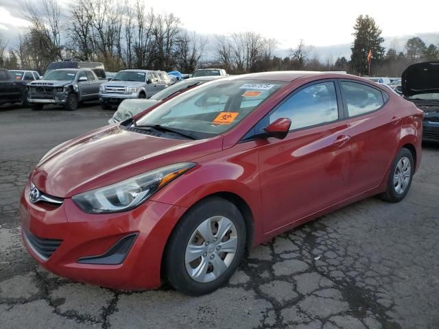 2016 Hyundai Elantra SE