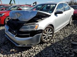 Volkswagen salvage cars for sale: 2012 Volkswagen Jetta SE