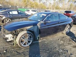 BMW 4 Series salvage cars for sale: 2016 BMW 435 XI