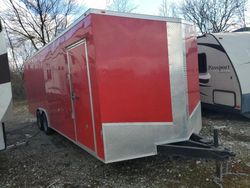 Salvage cars for sale from Copart Cicero, IN: 2021 Eagle Enclosed Cargo Trailer