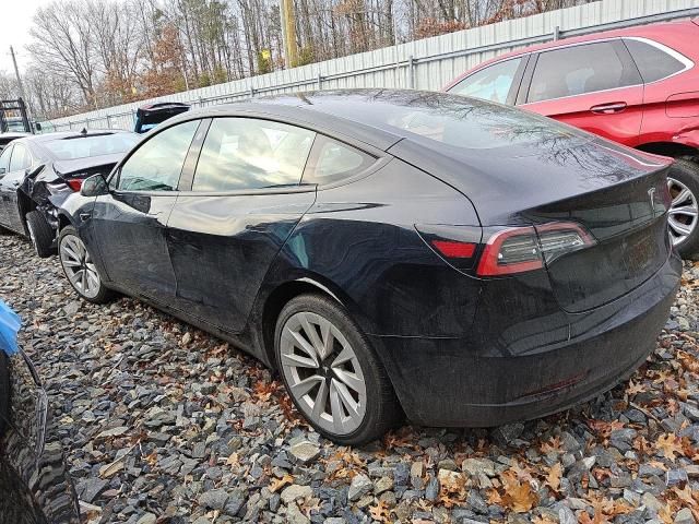 2022 Tesla Model 3