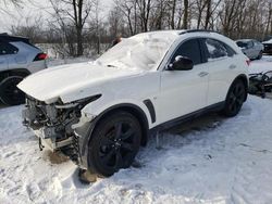 Infiniti salvage cars for sale: 2017 Infiniti QX70