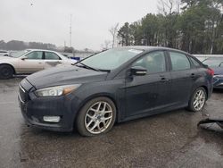 Ford Focus salvage cars for sale: 2015 Ford Focus SE