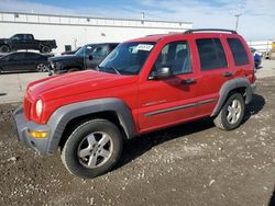 Jeep salvage cars for sale: 2003 Jeep Liberty Sport