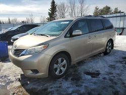 Toyota salvage cars for sale: 2011 Toyota Sienna LE