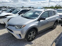 Toyota Vehiculos salvage en venta: 2017 Toyota Rav4 LE