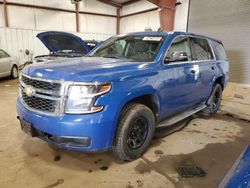 Chevrolet Tahoe salvage cars for sale: 2018 Chevrolet Tahoe Police