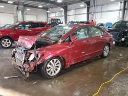 Honda Civic salvage cars for sale: 2009 Honda Civic EX