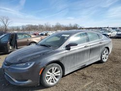 Chrysler salvage cars for sale: 2015 Chrysler 200 Limited