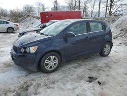 Chevrolet salvage cars for sale: 2016 Chevrolet Sonic LT