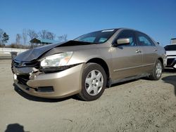 2007 Honda Accord LX en venta en Spartanburg, SC