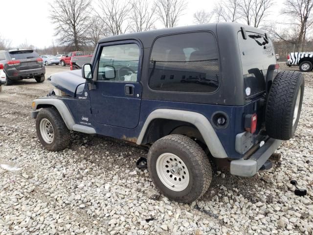 2006 Jeep Wrangler / TJ Sport