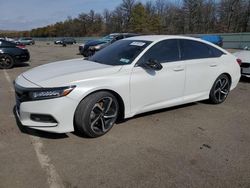 Salvage cars for sale from Copart Brookhaven, NY: 2020 Honda Accord Sport