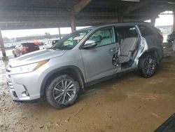 Toyota Highlander salvage cars for sale: 2019 Toyota Highlander SE