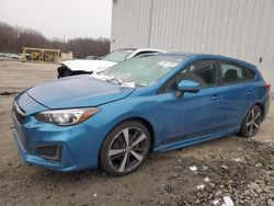 Subaru Impreza salvage cars for sale: 2018 Subaru Impreza Sport