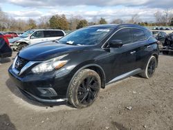 Nissan Murano salvage cars for sale: 2017 Nissan Murano S