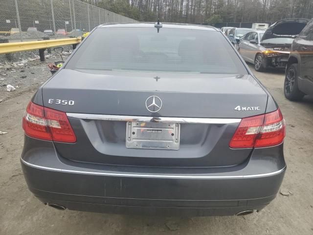 2012 Mercedes-Benz E 350 4matic