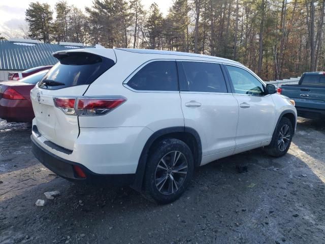 2016 Toyota Highlander XLE