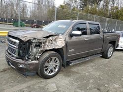 Chevrolet Silverado k1500 High Coun salvage cars for sale: 2015 Chevrolet Silverado K1500 High Country