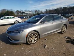 Chrysler salvage cars for sale: 2015 Chrysler 200 Limited