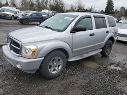 Dodge Durango salvage cars for sale: 2005 Dodge Durango Limited