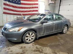 Salvage cars for sale from Copart Lyman, ME: 2008 Honda Accord EXL