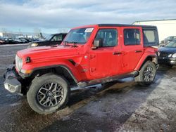 Jeep salvage cars for sale: 2024 Jeep Wrangler Sahara