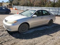 Salvage cars for sale from Copart Knightdale, NC: 2002 Toyota Camry LE