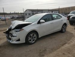 Toyota Corolla salvage cars for sale: 2018 Toyota Corolla L