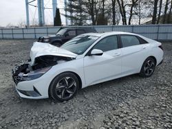 Hyundai Elantra Vehiculos salvage en venta: 2021 Hyundai Elantra SEL