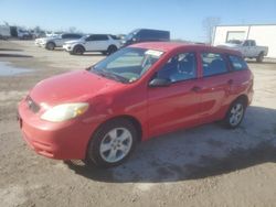 Toyota salvage cars for sale: 2004 Toyota Corolla Matrix XR