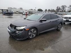 Honda Civic salvage cars for sale: 2017 Honda Civic EX