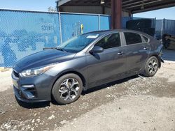 KIA Forte salvage cars for sale: 2019 KIA Forte FE