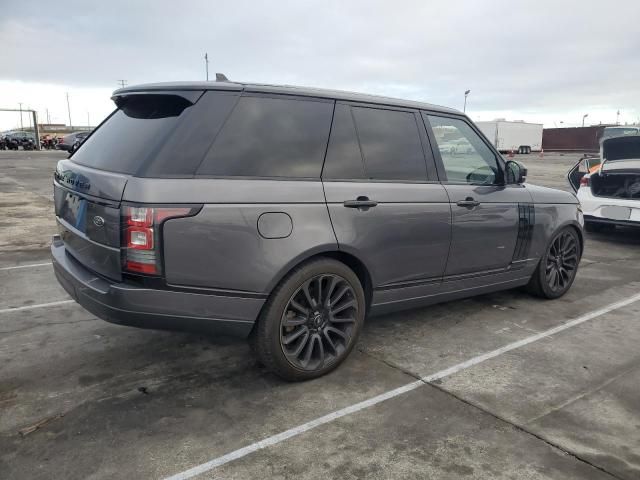 2016 Land Rover Range Rover Supercharged