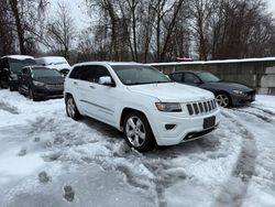 Jeep Grand Cherokee salvage cars for sale: 2014 Jeep Grand Cherokee Overland