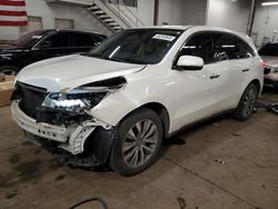 Acura salvage cars for sale: 2015 Acura MDX Technology