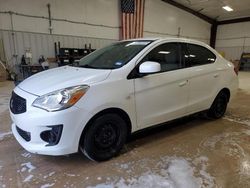 Salvage cars for sale from Copart San Antonio, TX: 2020 Mitsubishi Mirage G4 ES