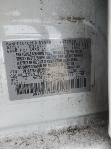 2017 Nissan Sentra s