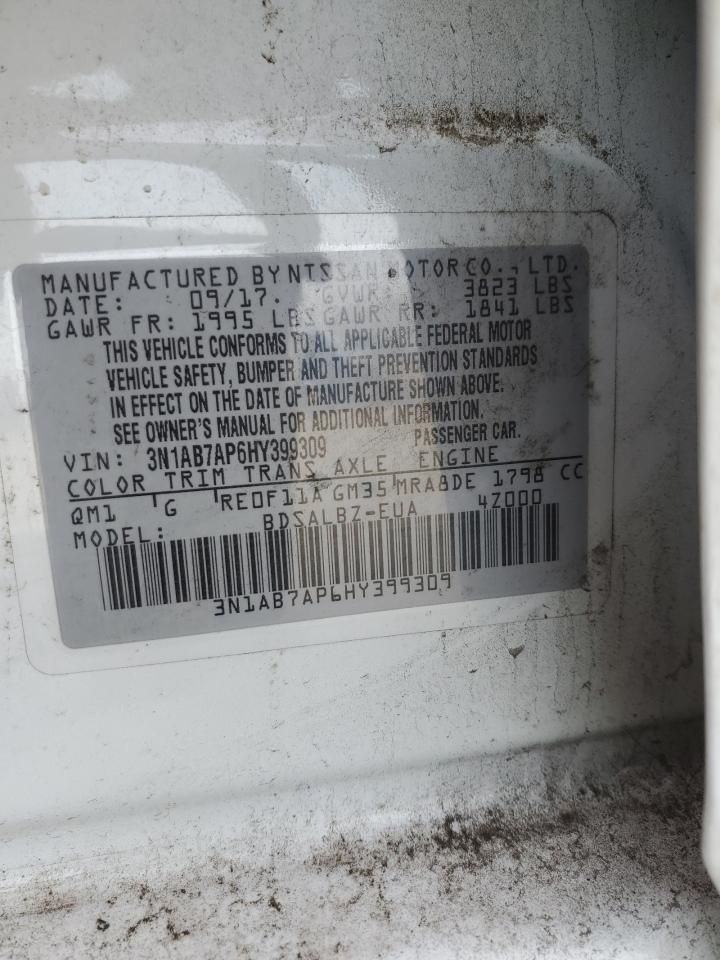 2017 Nissan Sentra s