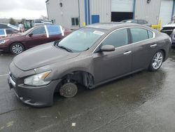 Nissan salvage cars for sale: 2012 Nissan Maxima S