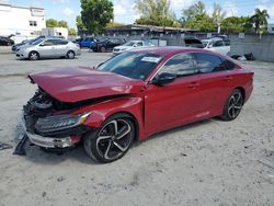 2021 Honda Accord Sport for sale in Opa Locka, FL