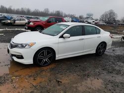 Honda salvage cars for sale: 2017 Honda Accord Sport