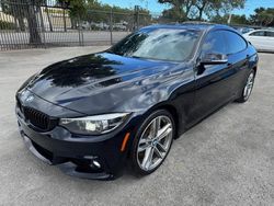 BMW 4 Series salvage cars for sale: 2020 BMW 430I Gran Coupe