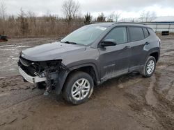 Jeep salvage cars for sale: 2018 Jeep Compass Sport