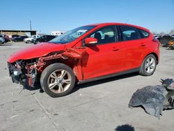 Salvage cars for sale from Copart Grand Prairie, TX: 2014 Ford Focus SE