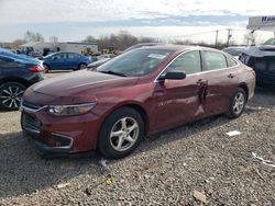 Chevrolet salvage cars for sale: 2016 Chevrolet Malibu LS