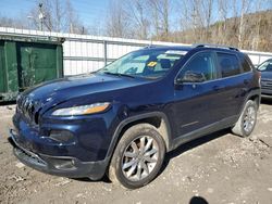 Jeep Grand Cherokee salvage cars for sale: 2014 Jeep Cherokee Limited