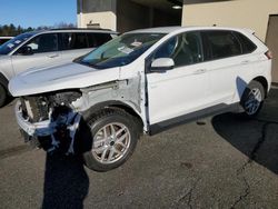 Salvage cars for sale from Copart Exeter, RI: 2024 Ford Edge SEL