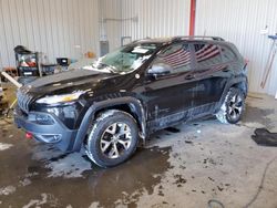 Jeep Cherokee salvage cars for sale: 2016 Jeep Cherokee Trailhawk