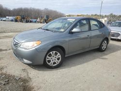 Hyundai Elantra Vehiculos salvage en venta: 2010 Hyundai Elantra Blue